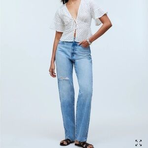 Madewell 90s Straight Leg Jeans